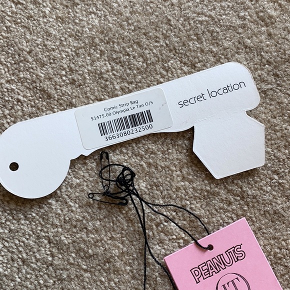 Olympia Le Tan x Peanuts comic strip bag crossbody snoopy & Woodstock - Picture 6 of 13